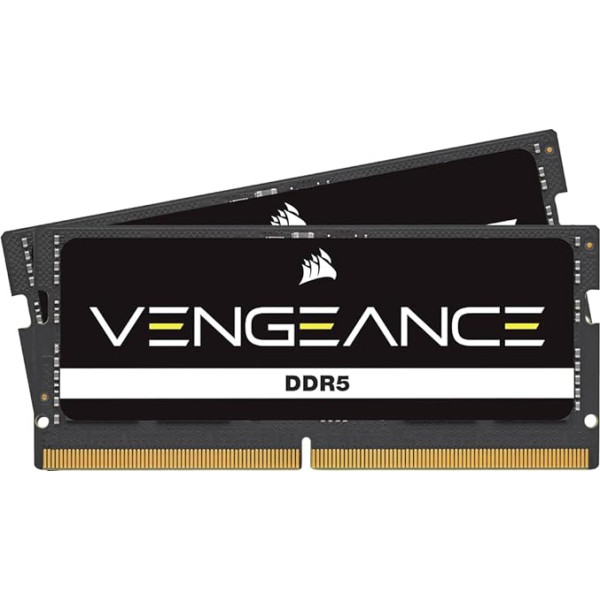 CORSAIR Vengeance DDR5 SODIMM 32GB (2x16GB) DDR5 5600MHz C48 (suderinama su beveik visomis 