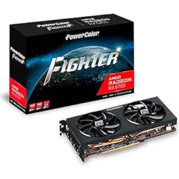 PowerColor RX 6700 Fighter 10GB DDR6 HDMI + 3xDP