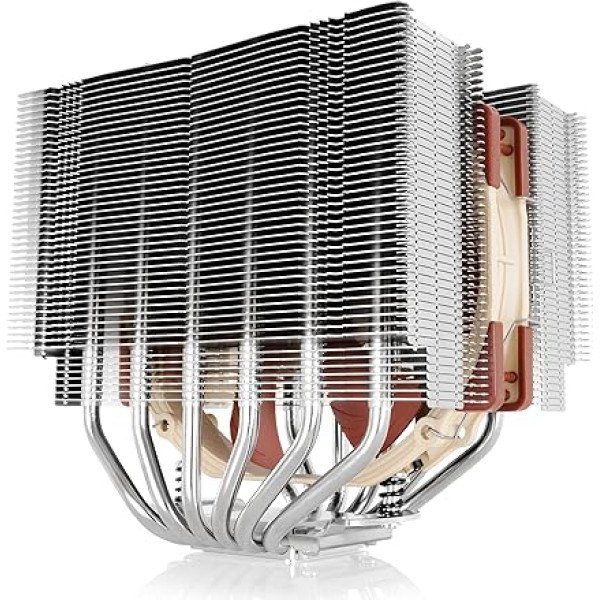 Noctua NH-D15S, augstas kvalitātes CPU kloķieris ar NF-A15 PWM 140 mm diametra lukturi (Braun)