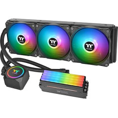 Thermaltake Floe RC 360 atmiņas un CPU AIO šķidruma dzesētājs | PC ūdens dzesēšana | CPU dzesētājs | klusā dzesēšana | LCS | RAM dzesēšana