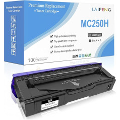 LAIPENG Saderīga M C250H tonera kasetne priekš Ricoh M C250FWB P C301W Printer 6900 lappuses 408336 (1 x melna)