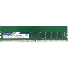 Timetec Hynix IC 16GB DDR4 2666MHz PC4-21300 Unbuffered ECC 1.2V CL19 2Rx8 Dual Rank 288 Pin UDIMM servera atmiņas moduļa operatīvās atmiņas moduļa atjaunināšana (16GB)