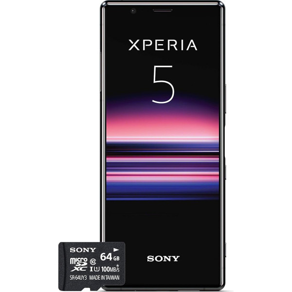 Sony Xperia 5 komplekts ar SD karti