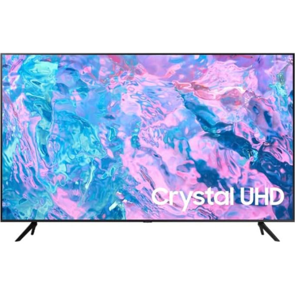 SAMSUNG 50 collu 4K Crystal UHD LED televizors UE50CU7172UXXH CU7000 | HDR | DVB-T2/C/S2 | 3xHDMI | 1xUSB | Smart TV | Wi-Fi | Bluetooth | Black