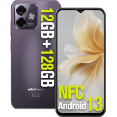 Ulefone Note 16 Pro Handy Android 13, 12+128GB Octa Core viedtālruņi bez pieslēguma, 50 MP kamera 6.52