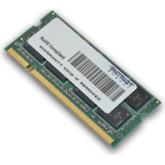 Patriot Signature Line 2GB (800MHz, 200-poilg SO DIMM) DDR2 RAM komplekts