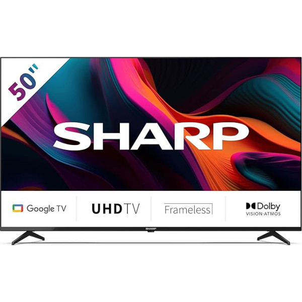 Sharp 50GL4260E - 50 collu - 4K UHD LED televizors ar Google TV