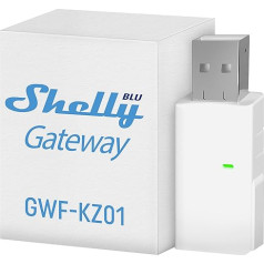 Shelly BLU Gateway Bluetooth WiFi vārtejas USB-A dongle mājas automatizācija, kas saderīga ar Alexa un Google Home iOS Android lietotni Bezvadu internets