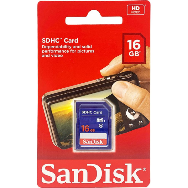 SanDisk SDHC 16GB Class 4 Speicherkarte