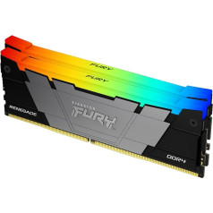 Kingston Fury Renegade RGB 16GB 3200MT/s DDR4 CL16 DIMM (komplekts ar 2 atmiņas moduļiem) - KF432C16RB2AK2/16