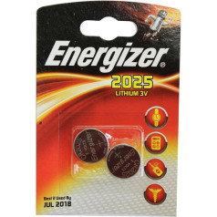 All Trade Direct 4 x Energizer pogu baterija Lthium Cr2025 3V Dl2025 Auto atslēga