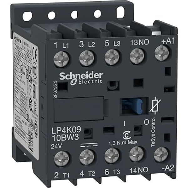 Schneider Electric LP4K0910BW3 Jaudas kontaktors 1 gab. komplektā