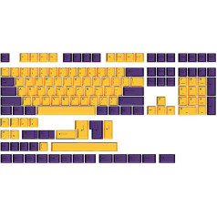 Dye Sublimation taustiņu vāciņi | Cherry profils pielāgotai Merchanical tastatūrai | 139 taustiņi (LA)