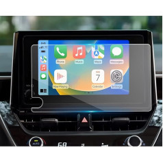 YEE PIN 8 collu ekrāna aizsargplēve saderīga ar Toyota Corolla Touring Sports/Corolla Cross/Hybrid 2023 Ekrāna aizsargplēve Navigācijas aizsargplēve GPS Navigation Film 9H Hardened Protection Scratch Resistant