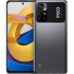 Xiaomi Poco M4Pro (melns, 4+64)