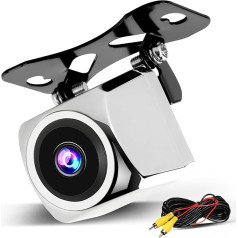 Hikity AHD 1080P aizmugures skata kamera HD 150° atpakaļgaitas kamera automašīnai, SUV, autofurgonam, furgonam, pikapam, metāla korpuss, plašs skata leņķis, nakts redzamība, IP67 ūdensizturīga aizmugures kamera