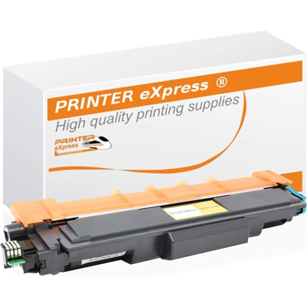 PRINTER eXpress toneris | Ar mikroshēmu | Aizstāj Brother TN-247C, TN-243C, TN-247, TN-243 DCP-L3510 DCP-L3550 HL-L3210 HL-L3210 HL-L3230 HL-L3270 HL-L3280 MFC-L3710 MFC-L3730 MFC-L3730 MF C-L3744 0 MFC-L3750