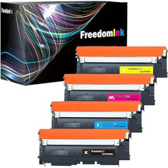 FreedomInk P404C P404S aizvietošanas komplekts Samsung CLT-P404C CLT-K404S CLT-C404S CLT-M404S CLT-Y404S Toneris priekš Samsung Xpress SL-C480W C480FW C480FW C480FN C480 C480 C480FN C430 C430W (4-pack)