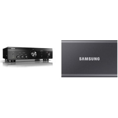 Denon PMA-600NE pilnais pastiprinātājs ar 70 W uz kanālu un Bluetooth & Samsung portatīvais SSD T7