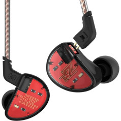 KZ AS10 HiFi Stereo Stereo 5 balansētas armatūras draiveru monitora austiņas In-Ear austiņas austiņas austiņas austiņas austiņas austiņām