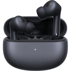 Xiaomi Buds 3T Pro Bluetooth In-Ear austiņas (aktīva automātiskā trokšņu slāpēšana, caurspīdīguma režīms, augstākās kvalitātes apkārtējā skaņa, līdz 24 stundu akumulatora darbības laiks ar bezvadu uzlādes korpusu, IP55), melns