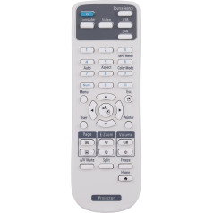 Replacement Remote Control for Epson Projector EB-2265U EB-670 EB-675Wi EB-680W EB-2250U EB-2255U EB-S400 EB-S41 EB-U05 EB-U140 EB-U42 EB-W05 EB-W140 EB-W05 EB-W140 EB-W05 EB-W140 EB-W39 EB-39W41