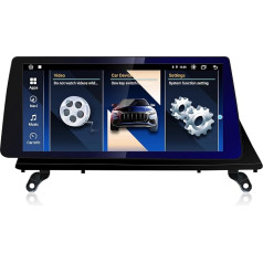 DDKUS Auto radio Android 13 BMW X5 X6 E70 E71 2007-2010 CCC sistēmai, 10,36 collu Blu-Ray skārienjutīgais ekrāns Auto GPS navigators Radio Stereo 8 kodolu 6GB RAM 128GB ROM ar iDrive sistēmas atbalstu Carplay