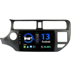 SXAUTO - Iebūvēts DAB - Android 12 IPS auto radio priekš Kia K3 Rio (2011-2015) - Iebūvēts Carplay/Android Car - LED kamera + Mic - 4G + 64G - 360-CAM stūres kontrole Fast Boot WiFi - 2 DIN 9