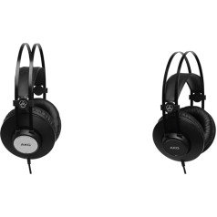 AKG K72 augstas veiktspējas slēgta dizaina austiņas un K52 augstas veiktspējas slēgta dizaina austiņas