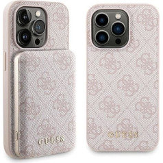 Guess GUBPM5P15L4GEMGP Rear Cover + Powerbank for Apple iPhone 15 Pro