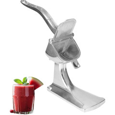 Hand Crank Juicer, Manual Juicer Fruit Lemon Orange Press Kitchen Accessories Aluminium