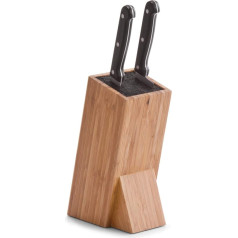 Zeller 25328 9,5 x 15 x 23,5 см Блок для ножей с насадкой-щеткой Бамбук