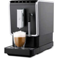 Tchibo Esperto Latte pilnībā automātiskais kafijas automāts (19 bāri, 1470 Watt), antracīts (ar 1 kg Barista Caffè Crema)