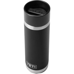 YETI Rambler pudele ar Hotshot vāciņu, melna, 18 oz (532 ml)