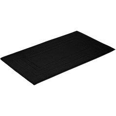 Vossen 1149410790 Feeling - Badeteppich, 67 x 120 cm, schwarz