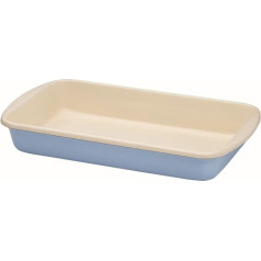 Riess 0435-006 Classic-Household Articles Colour/Pastel Taisnstūra cepamais trauks, diametrs-36 cm, zils