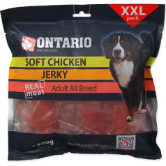 Ontario Treats for dogs : Ontario Soft Chicken Jerky, 500 g