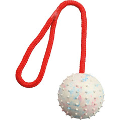 Trixie Rotaļlieta suņiem : Trixie Ball on a rope, natural rubber, ø 7|30 cm