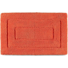 Kassatex Kassa Design Badteppich, 50,8 x 81,3 cm, Blutorange