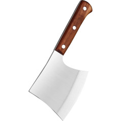 MLG Tools Bone Knife, Full Tang Chopping Knife Heavy Duty Bone Cleaver miesnieka nazis lieliem kauliem un saldētai gaļai