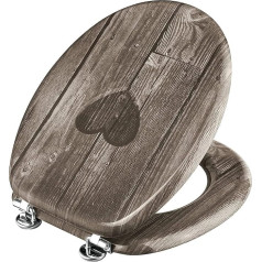 Сиденье для унитаза CORNAT KSD811 Decor Heart