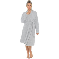 Sieviešu luksusa Teddy lācis vilnas ilgi Cardigan Robe Sieviešu Bathrobe House Coat Loungewear