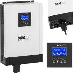 Saules MPPT bezvadu invertors fotogalvaniskajai enerģijai LCD 5000 W
