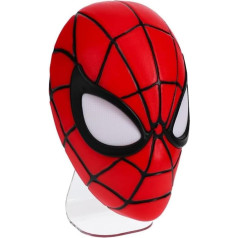 Paladone Spiderman Masquerade Lamp Galda lampa vai sienas lampa Marvel Merchandise USB kabelis iekļauts, sarkans, viens izmērs