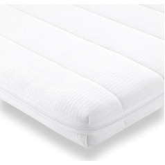 Mister Sandman Topper 140x200, Ergonomische Matratzenauflage, Kaltschaum Topper weich, Bequeme, atmungsaktive Matratzenauflage für alle Matratzenarten und Boxspringbetten, Topper Höhe ca. 5cm