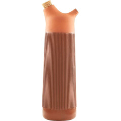 Normann Copenhagen 361013 Junto Karaffe Terracotta 700 ml H: 28,5 x Ø: 8,5 cm