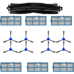 Fantisi 15 gab. rezerves daļas priekš Hosome G9070 Accessories Filter Roller Brush Side Brush Replacement