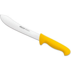 Arcos Serie 2900 - Metzgermesser Steakmesser - Klinge Nitrum Edelstahl 200 mm - HandGriff Polypropylen Farbe Gelb