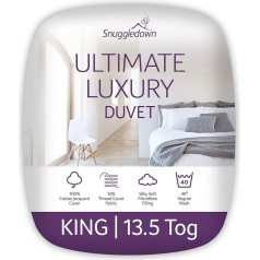 Snuggledown Bettdecke, Ultimate Luxury, Baumwolle, weiß, King Size