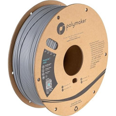 Polymaker PolyLite ASA pelēks - 1,75 mm - 1 kg